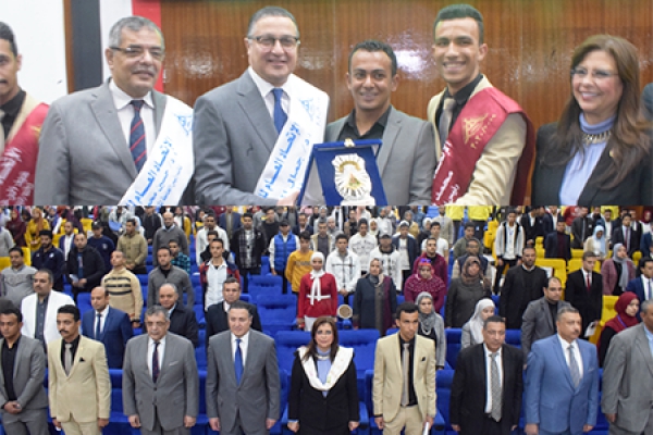 Benha University receives student&#039;s Delegation from Suez University