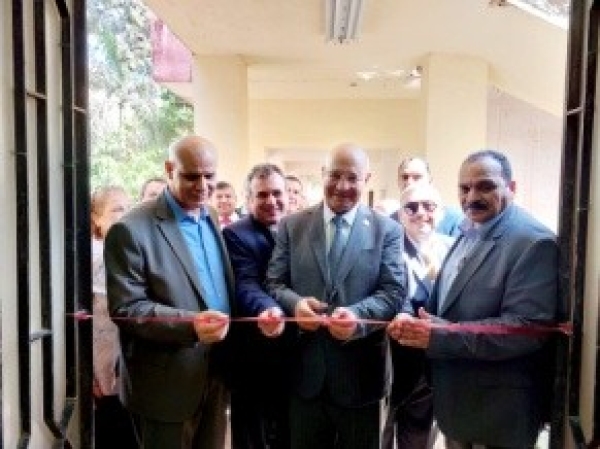 BU president inaugurates the dental care clinics in the faculties of engineering/ Shubra and agriculture