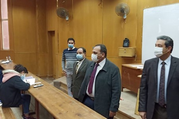 Prof. Tamer Samir, Benha University Vice-president for Education and Students&#039; Affairs inspected during his tour today the first semester exams at Faculty of Engineering&quot;Shoubra&quot;, Faculty of Veterinary Medicine and Faculty of Physical therapy. During