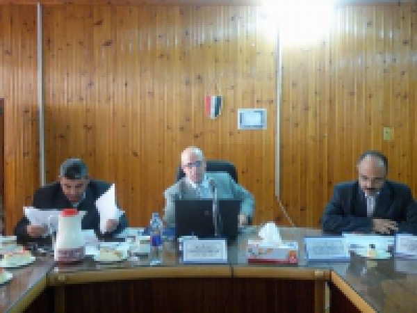 Meeting of the Faculty Council in 15\12\2015