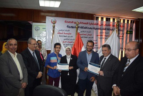 Benha university president inspects the university’s hostels